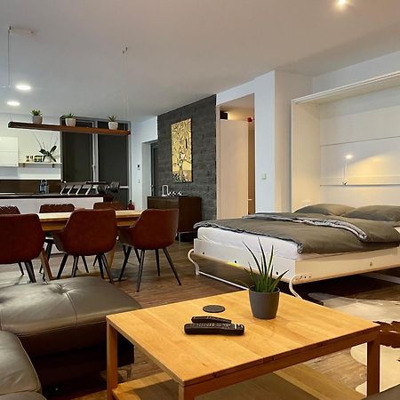 Apartment Leipzig Waldstrassenviertel Loft Terrasse, Redbull Arena Exteriér fotografie
